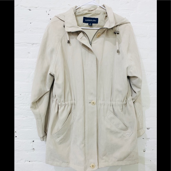 London Fog Other - NWOT London Fog Trench Coat with Detachable Hood
